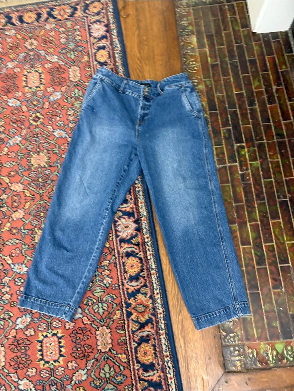 Talbots Blue Straight Leg Jeans